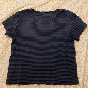 Brandy Melville striped crop top